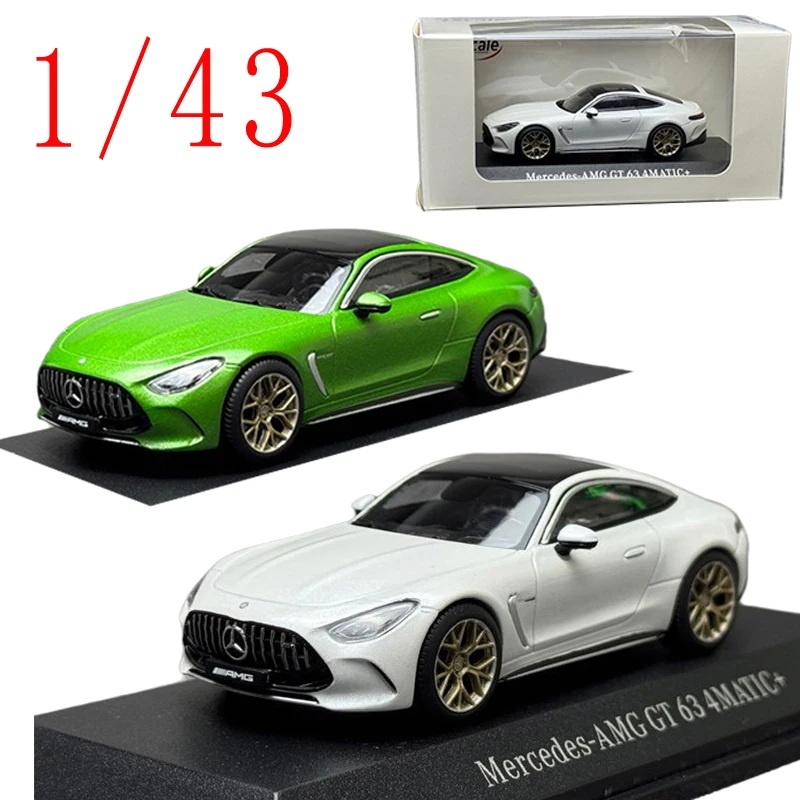 

Модель спортивного автомобиля ISCALE Diecast 1/43 Mercedes AMG GT 4Matic 2021 C63, литая под давлением, из сплава, коллекционная, для демонстрации
