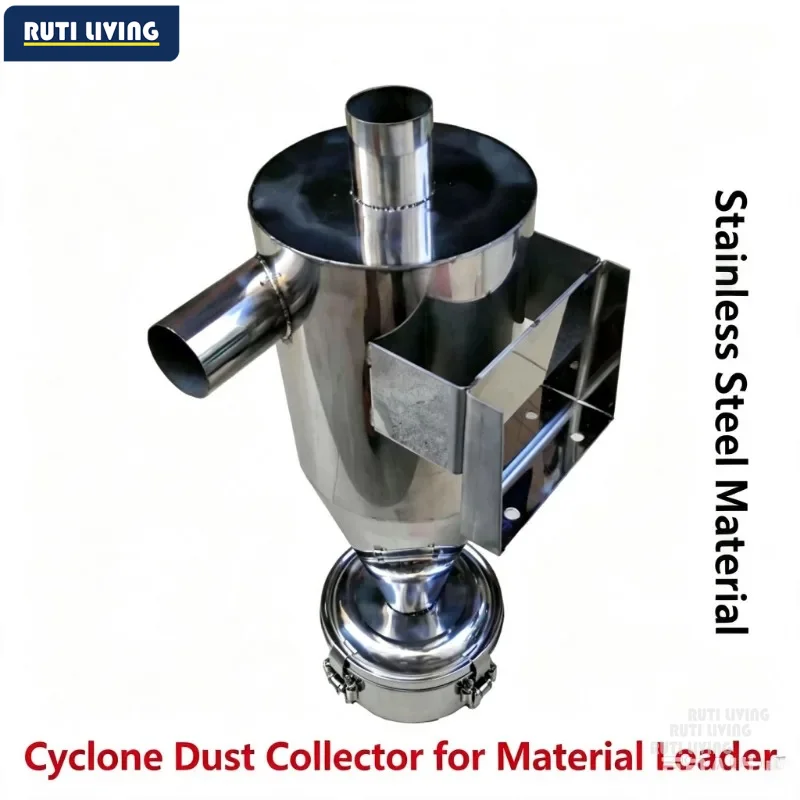 Caliber 50mmMaterial Suction Machine, Feeder, Cyclone Dust Collector, Stainless Steel Air Dust Exhaust and Intake Filter