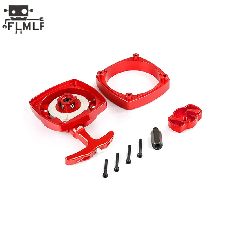 

Rc Car CNC Metal Easy Pull Starter Kit Flywheel No Processing for Zenoah CY Engines Fit 1/5 Hpi ROVAN KM Baja LT FG GoPed Redcat