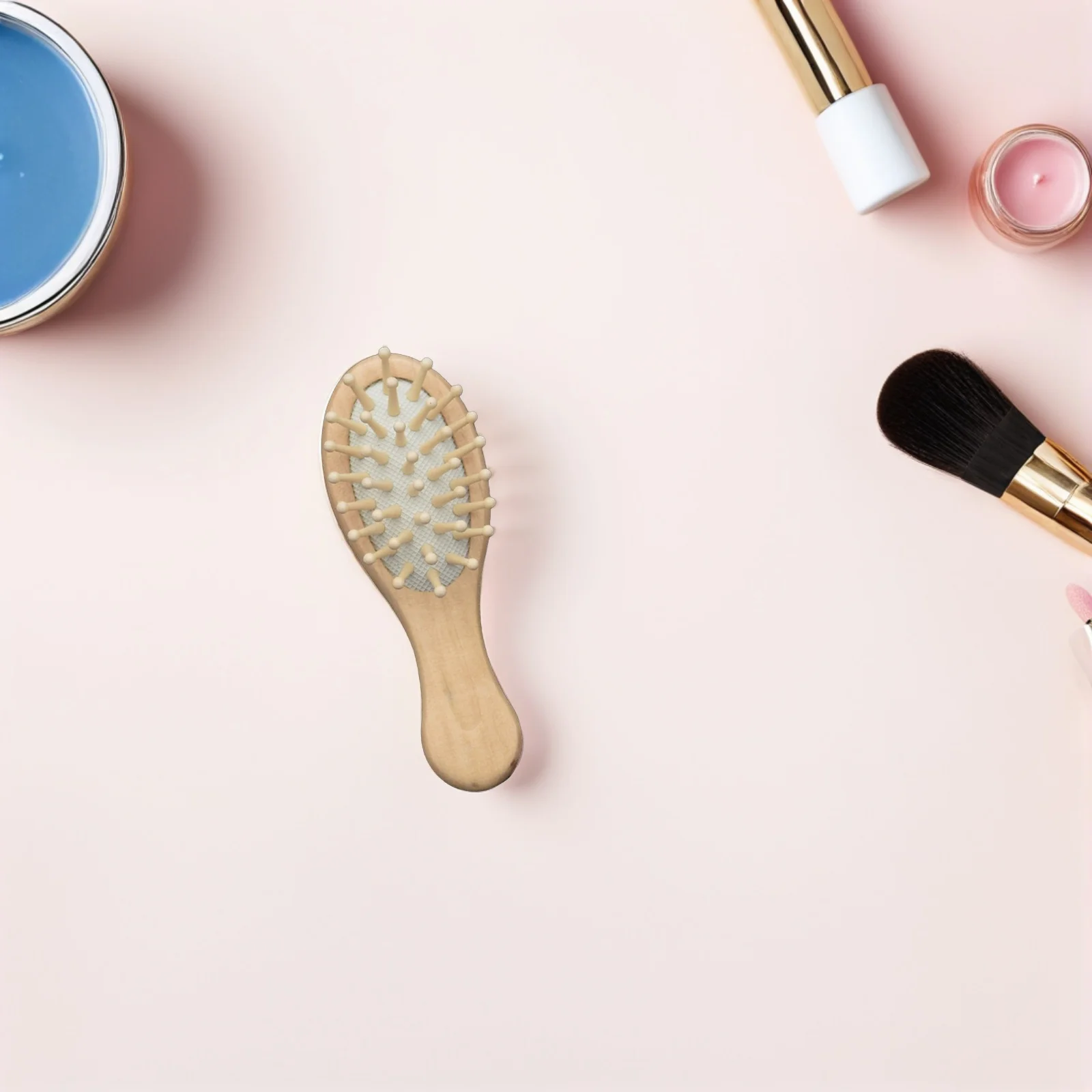 

10pcs 10pcs Wooden Massage Comb Scalp Massage Brush Combs Anti-static Small Massage Natural Wood Hair Comb