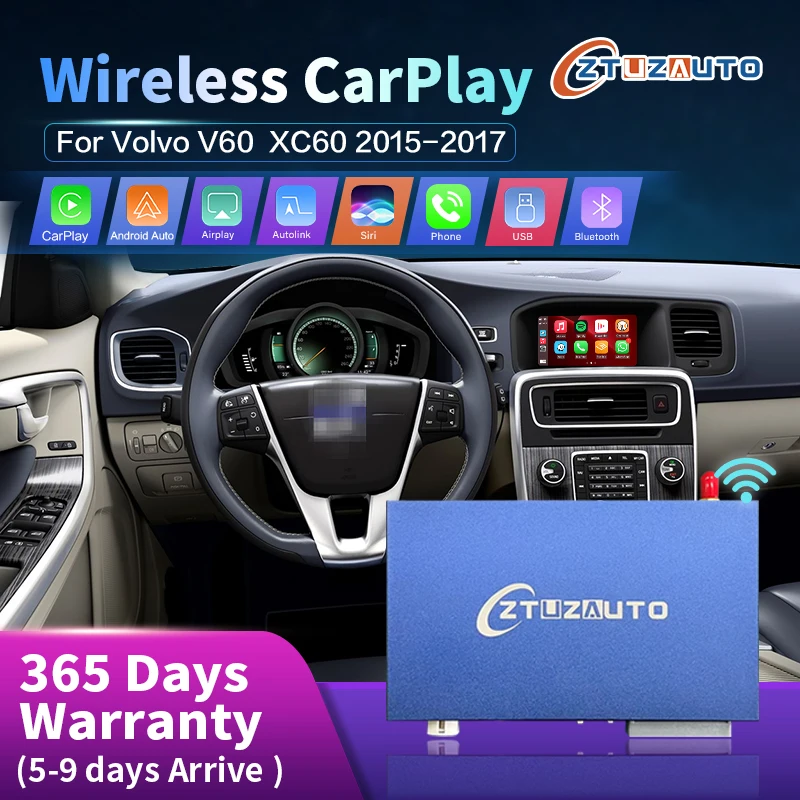 Wireless CarPlay for Volvo  XC60 V60 2014-2017 7