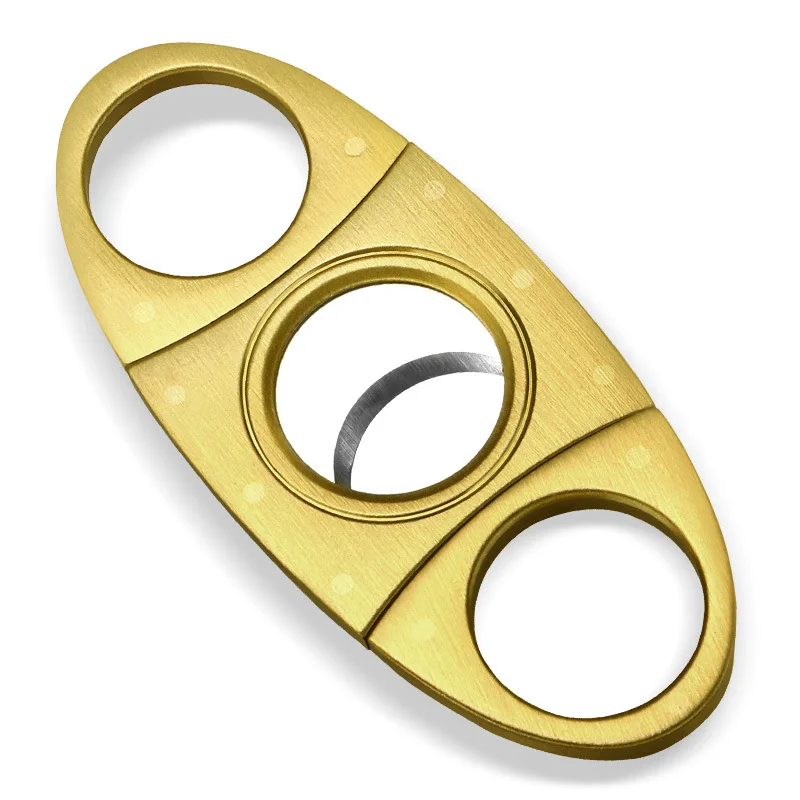 Stainless steel cigar scissors, Cuban cigar cutter, minimalist cigar scissors view 5