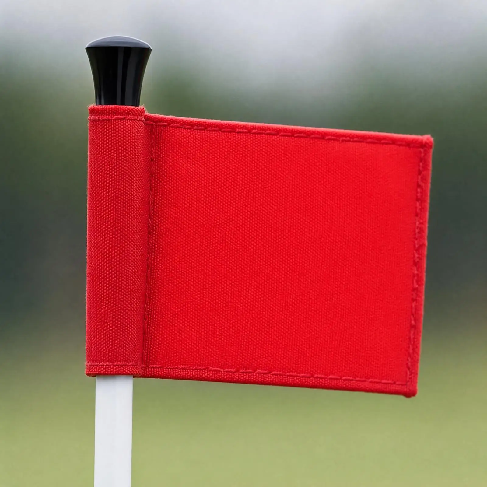 Golf Training Flag Pole Set with Weather Resistant Nylon Flag and Fiberglass Pole for Temporary Outdoor Course Marker
