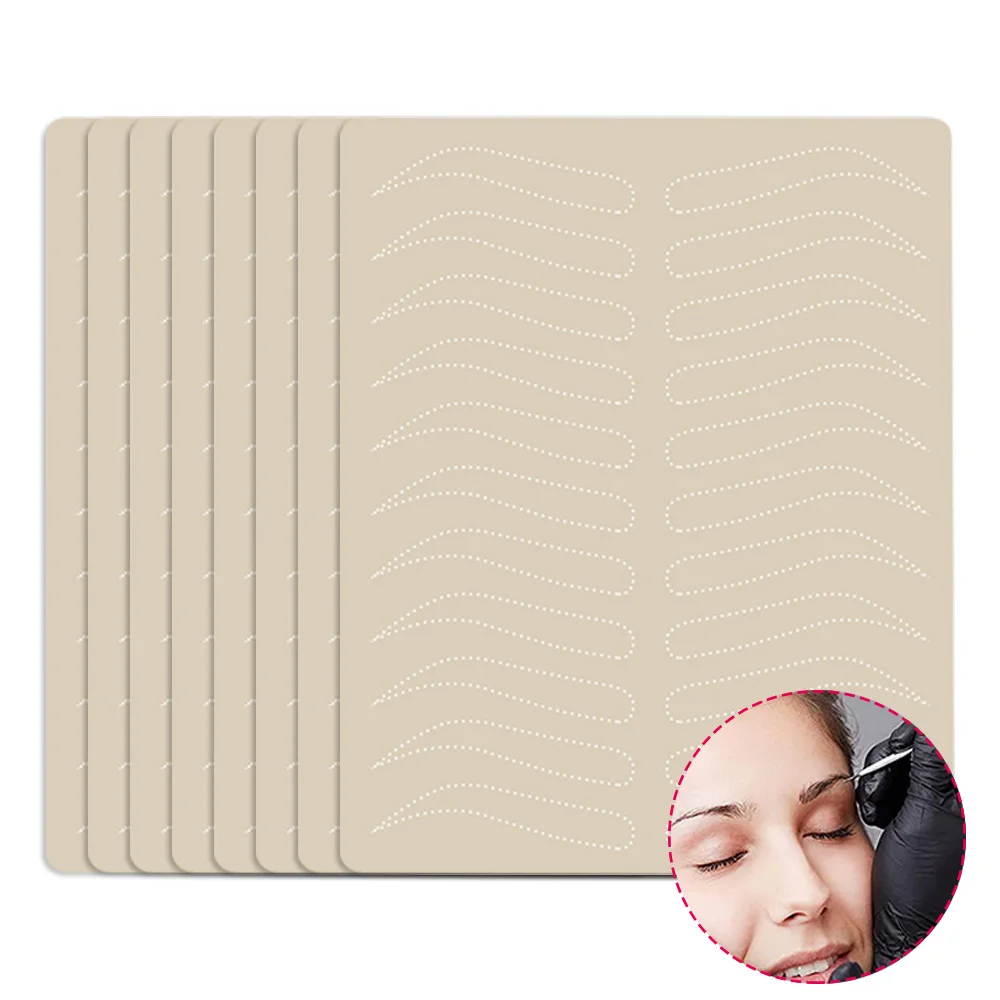 

Тренировочная кожа для микроблейдинга бровей, имитирующая кожу для татуажа бровей, для начинающих мастеров перманентного макияжа