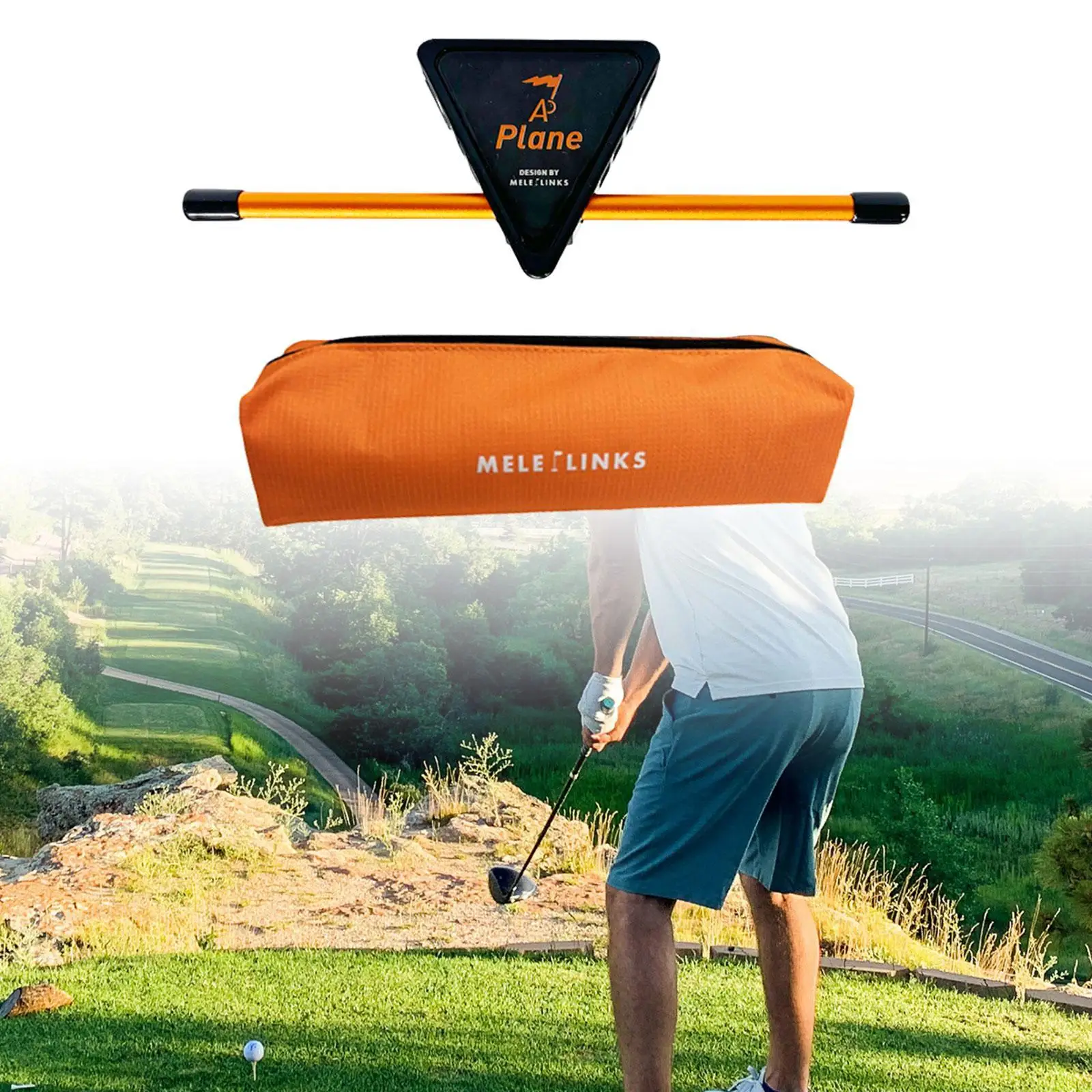 Golf Putting Training Aid Universal เครื่องมือ Putter Swing Trainer ผู้ใหญ่ผู้ชาย