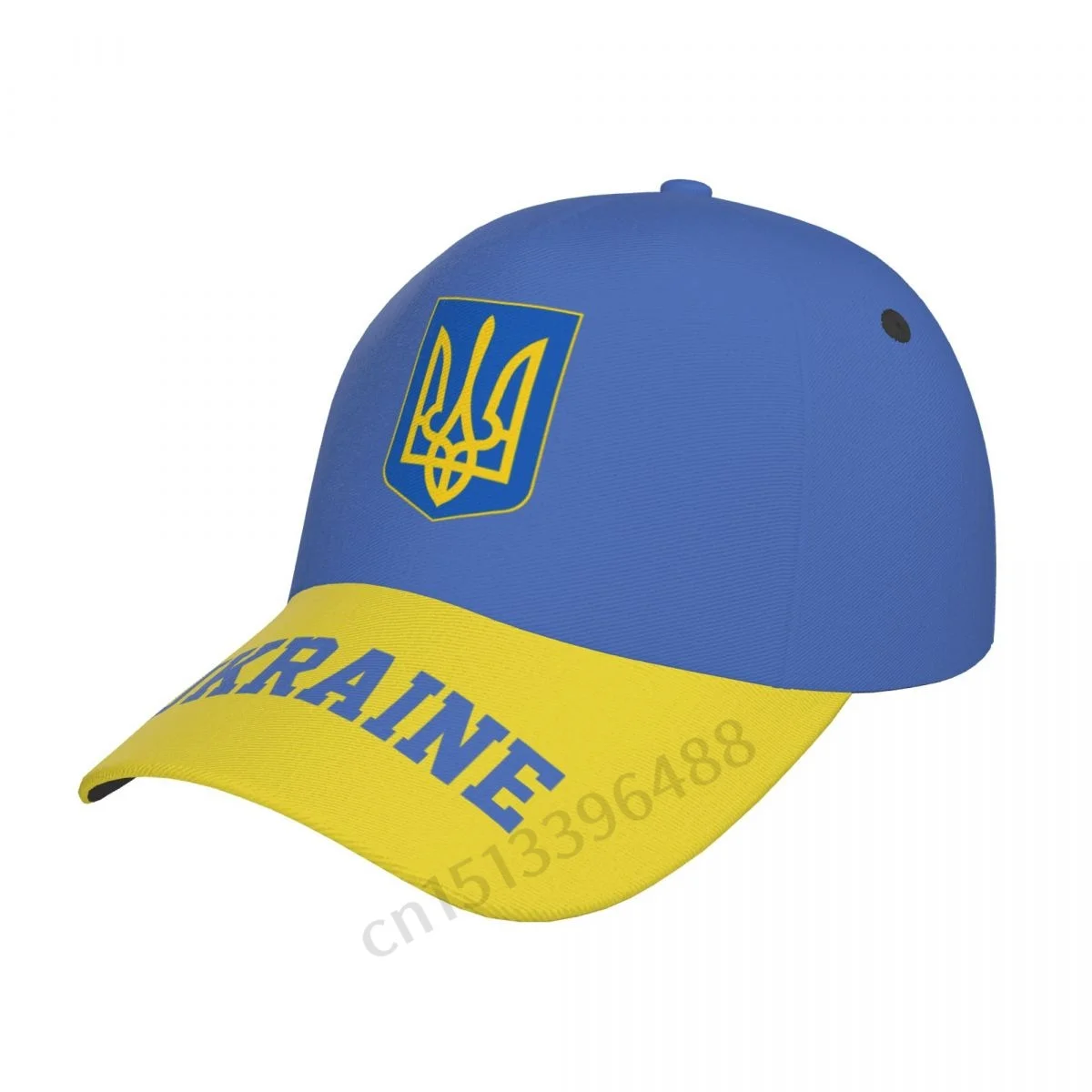 

Ukraine Flag 3D Soccer Hats Sun Baseball Cap Breathable Adjustable Men Women Outdoor Fishing Hat