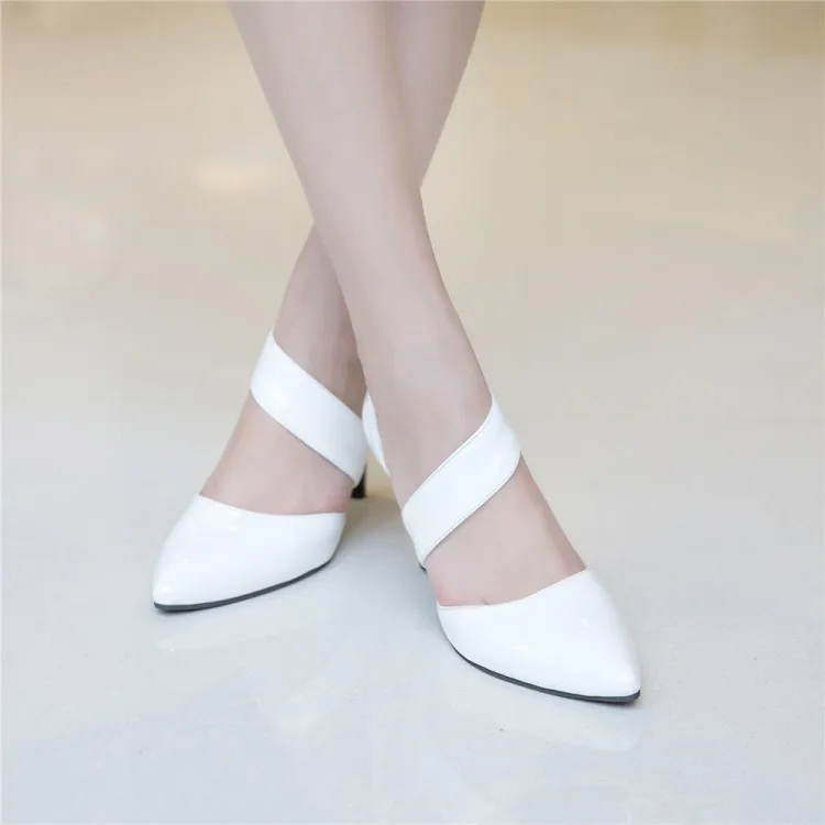 Big Size 11 12 13 14 15  high heels sandals women shoes woman summer ladies        Rough heel   buckles  Toe  Squarehead.