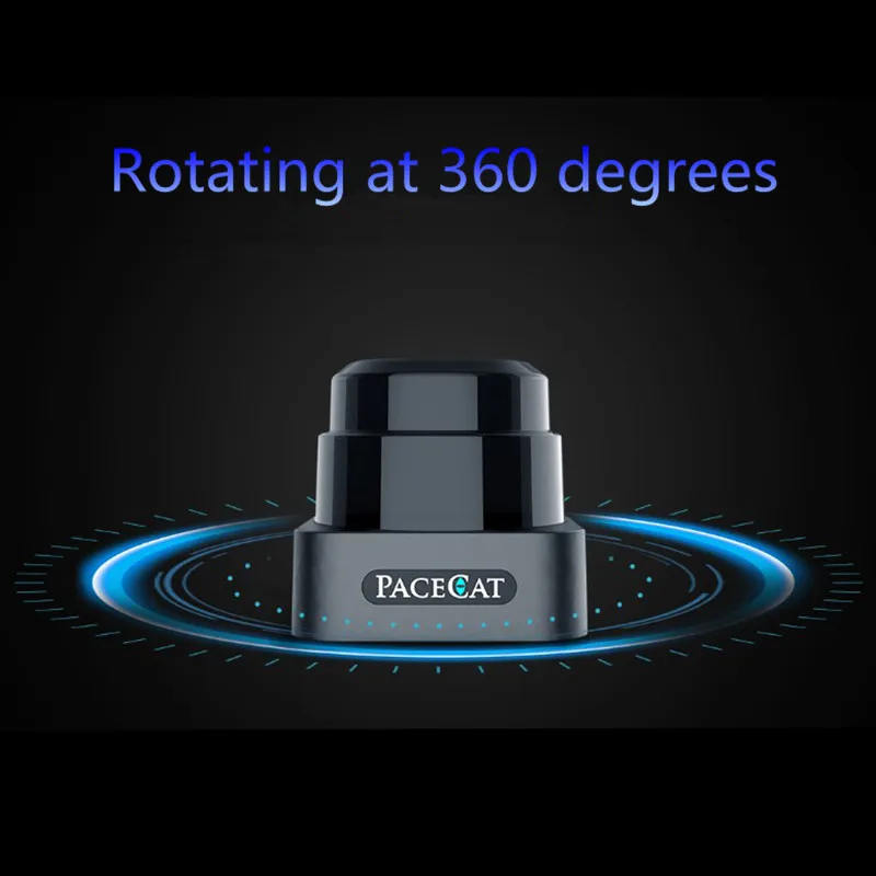 Pacecat Sensore laser impermeabile Servizio scanner Lidar Robot AGV Rilevatori di ostacoli Lidar Sensore di scansione Sensore Lidar UAV