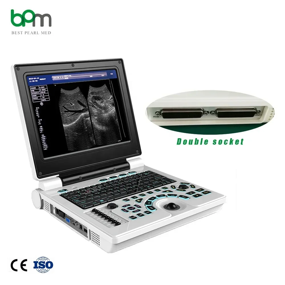 BPM-BU12 Color Black and White Pregnancy Portable Doppler Machines Ultrasound