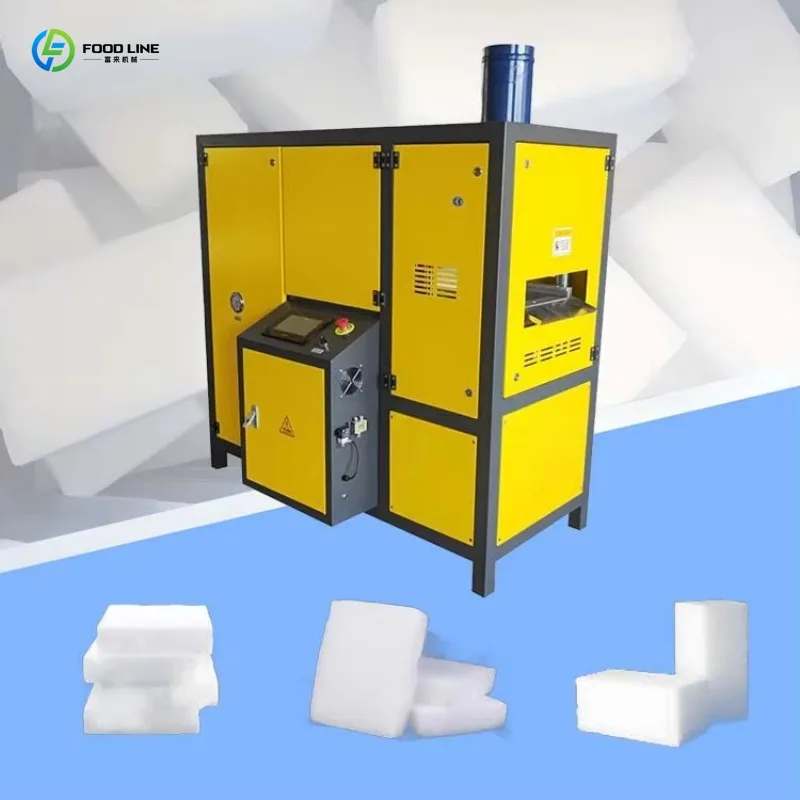 Stainless Steel 100kg/h 500kg/h Dry Ice Block Making Machine Solid Pellet Maker Commercial Dry Ice Cube Block Machine Customized