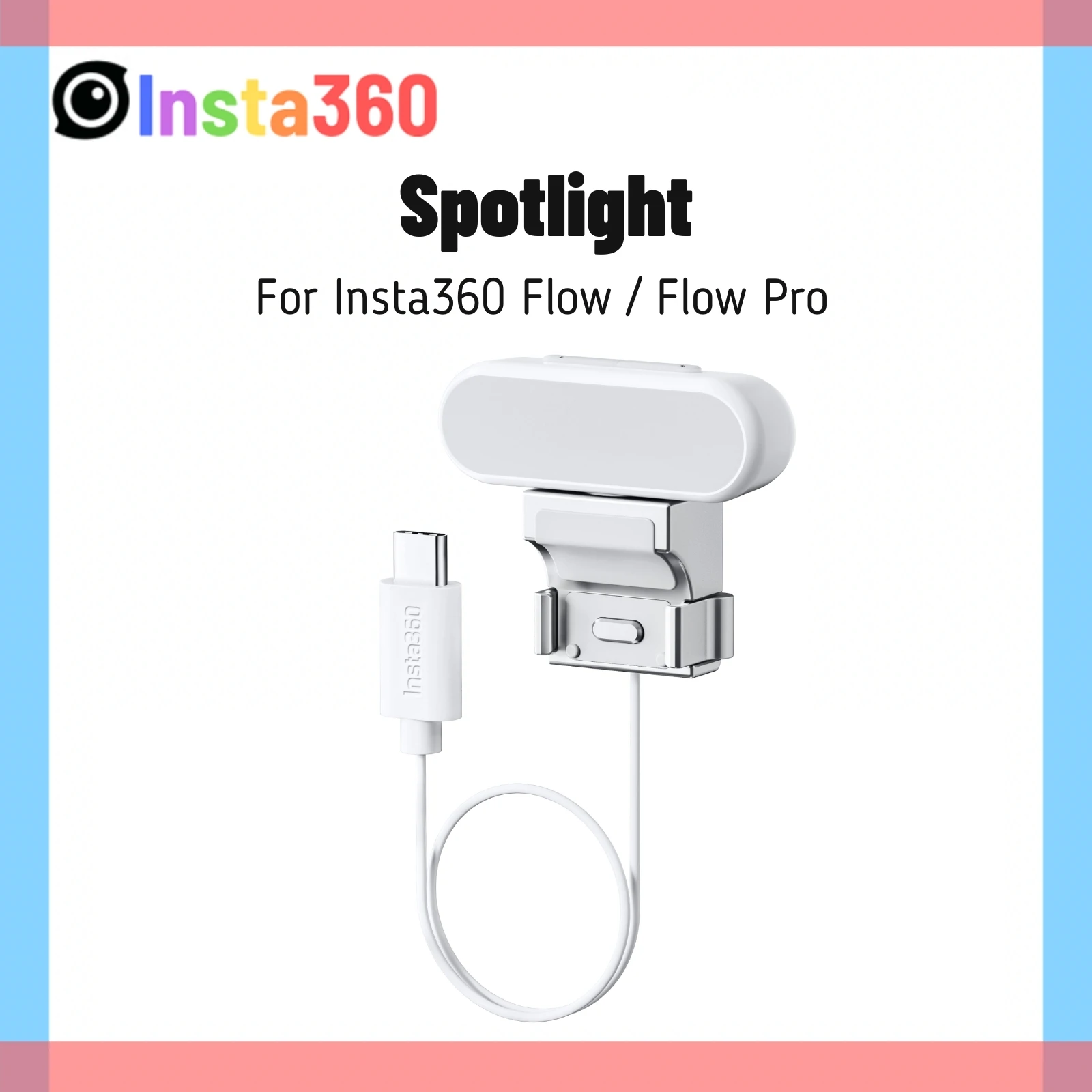 Insta360 Flow Pro Spotlight Supplement Flash Fill Light LED For Flow Pro & Flow Stabilizer Original Accessory