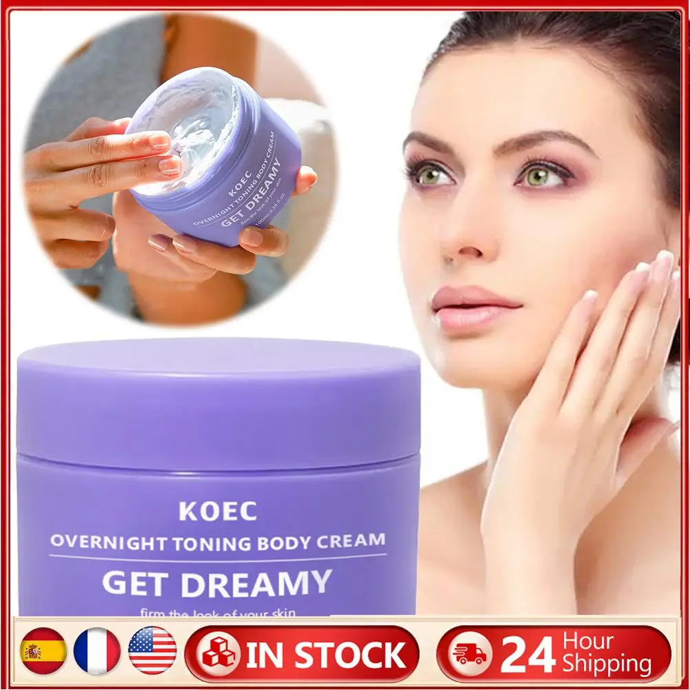 

100ml Overnight Toning Whip Body Firming Whip Nourishing Skin Tightening Cream Moisturizing Tightening Body Cream for Loose Skin