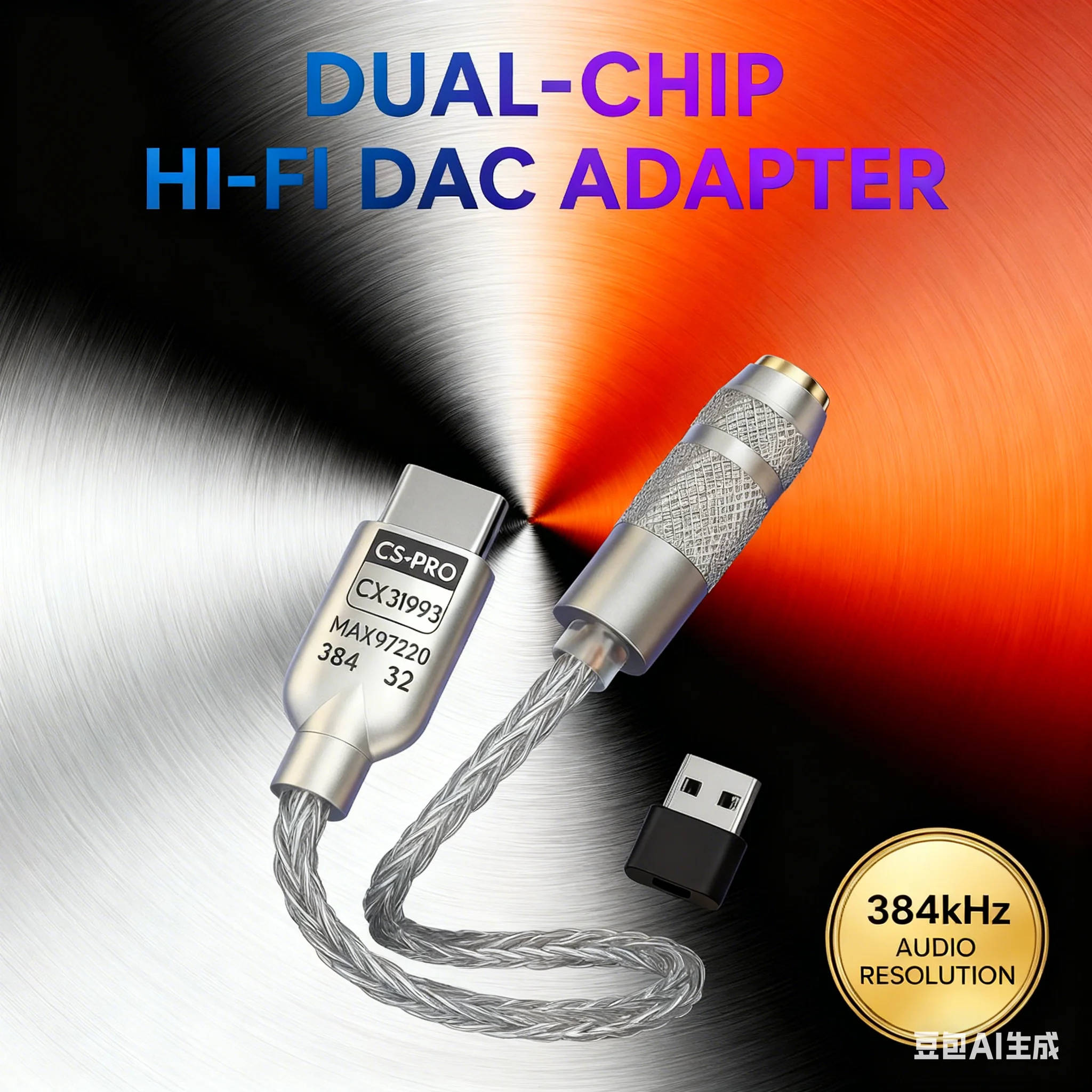 USB-C To 3.5Mm Hi-R…