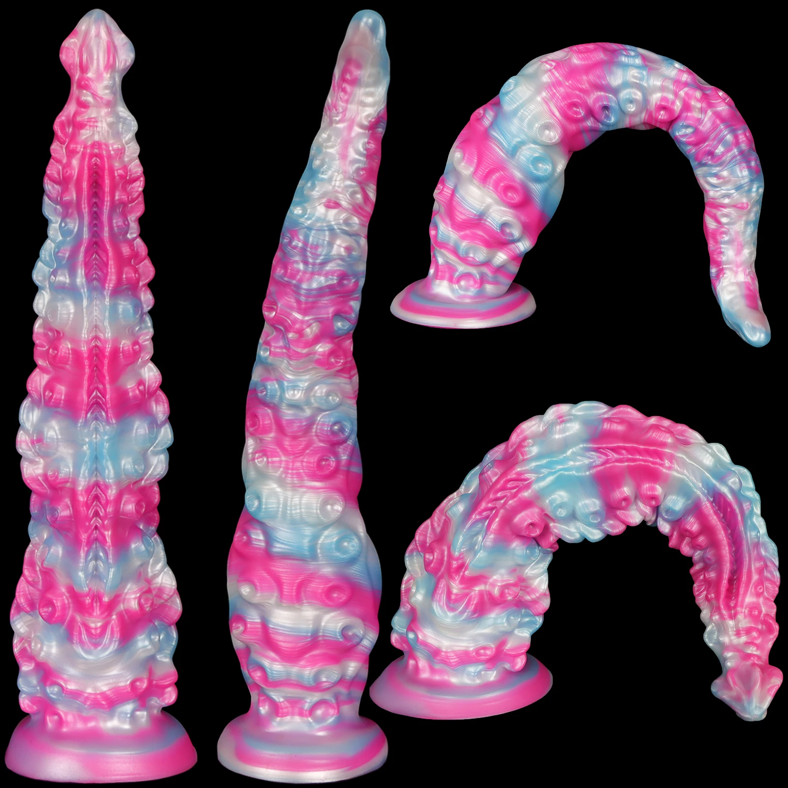 Super Large Long Anal Plug Dilator Big Tentacle Butt Plugs Anal Training Stretcher Prostate Massager Anal Sex Toys For Men Women