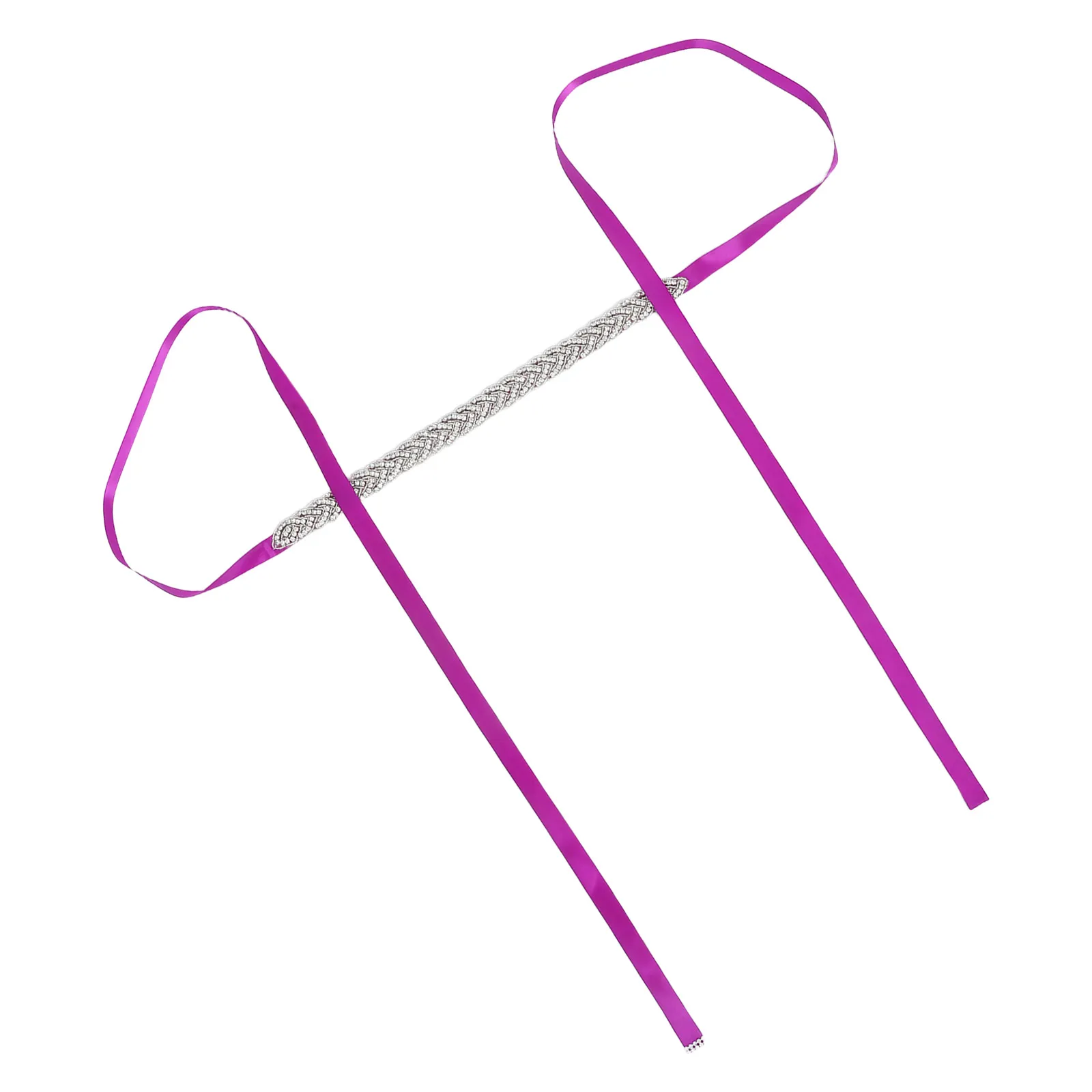 

Elegant Waist For Wedding Dress Women Bridal Sash Adjustable Sparkly Formal Evening Gowns Bridesmaid Brides Accessories