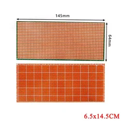 5Pcs/1pc 6.5x14.5cm Stripboard Veroboard Uncut PCB Platine Single Side Circuit Board L15