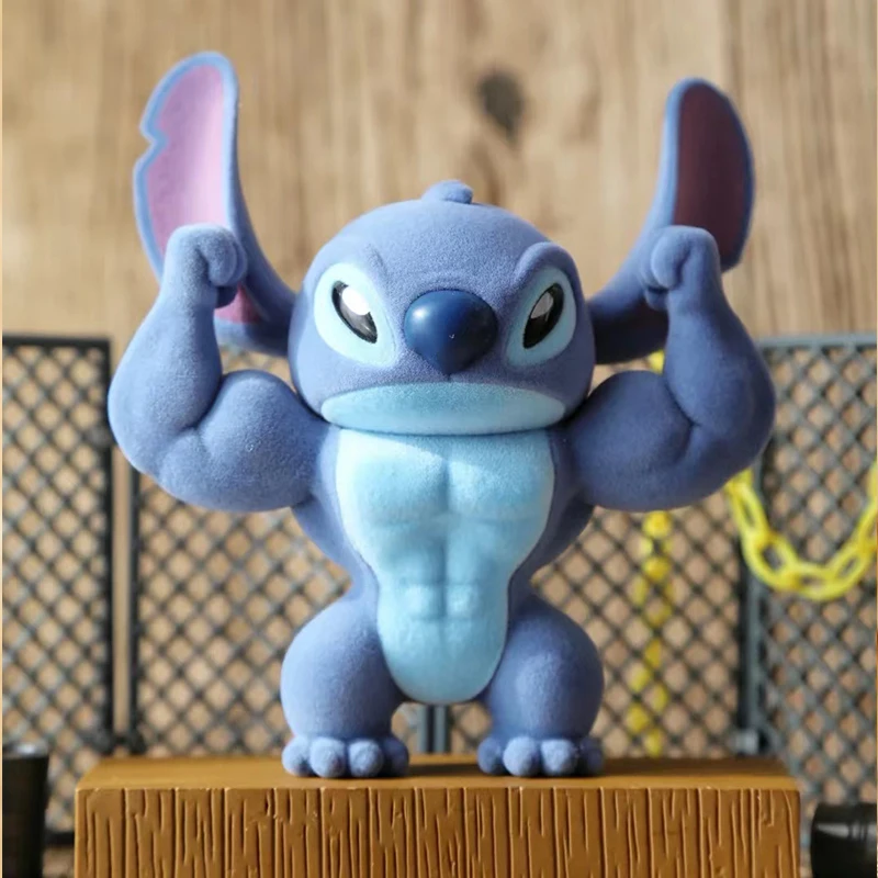 

52TOYS Stitch Weird Cute Blind Box Battle Steel Rough Muscle Figurine Mystery Ornaments Dsktop Static Model Toy Collectible Gift