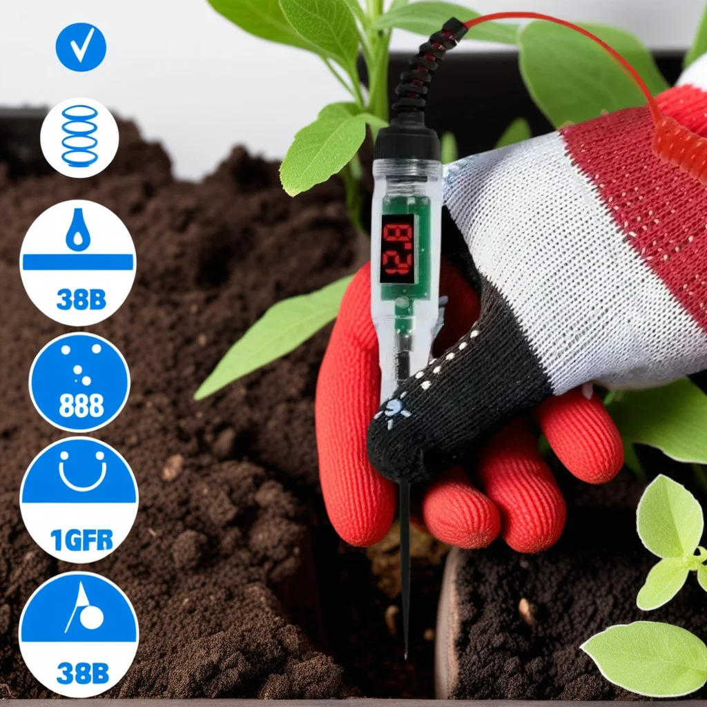 

6V/12V/24V DC Voltage Circuit Tester - Digital Display Probe for Auto Repair