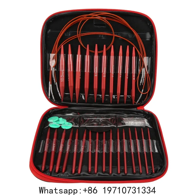 Crochet Hooks Multifunctional Interchangeable Knitting Needles Set Various Sizes Available for Hats for Socks  for