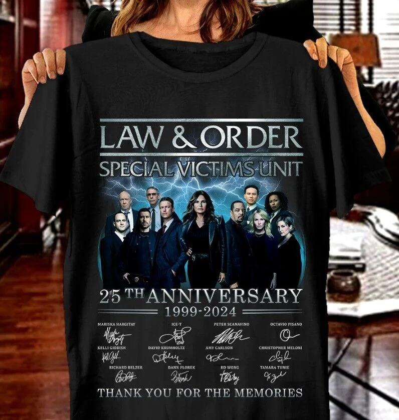 

Law & Order Special 25Th Anniversary 2024 Shirt