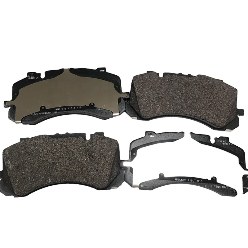 High Quality 4M0698151AK 4M0698151AE Auto Brake Systems Front Brake Pad For Bentley Bentayga