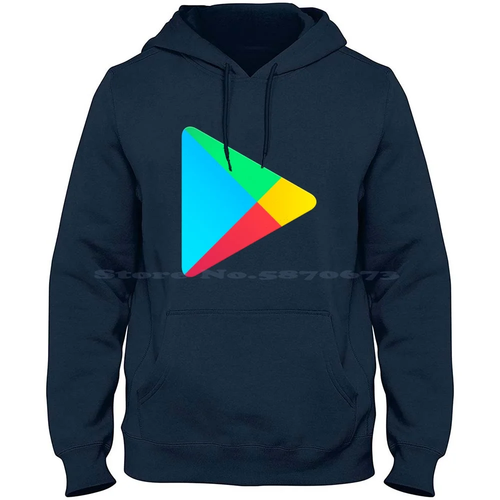 

Google Play Футболка с капюшоном из 100% чистого хлопка Google Play