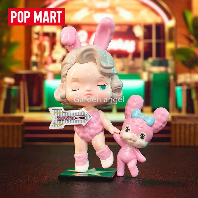 

POP MART TAPOO Second Generation Nostalgic Restaurant Series Blind Box Kawaii Doll Action Figure Collectible Model Mystery Box