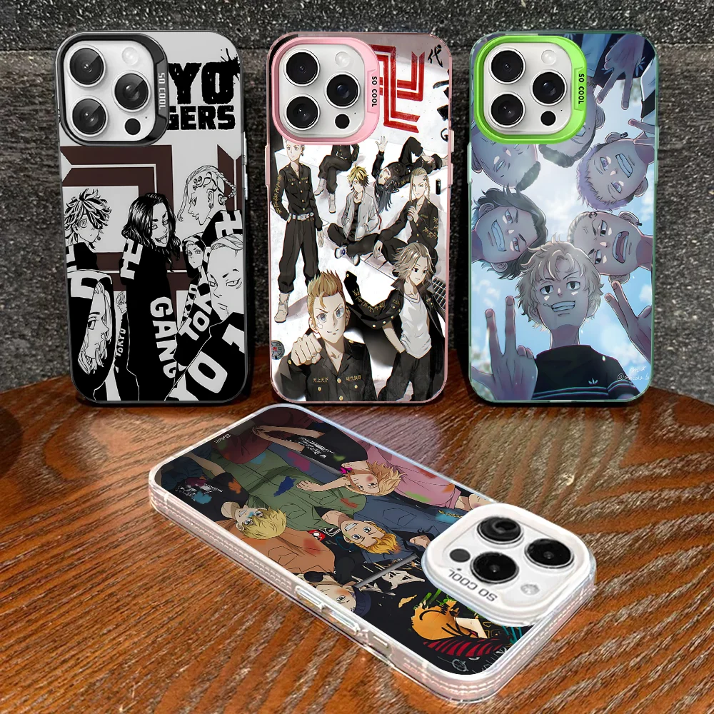 

Tokyo Revengers Phone Case For IPhone 16 15 14 13 12 11 Pro Max X XR XSMAX 8 7 Plus Matte Shockproof Back Cover