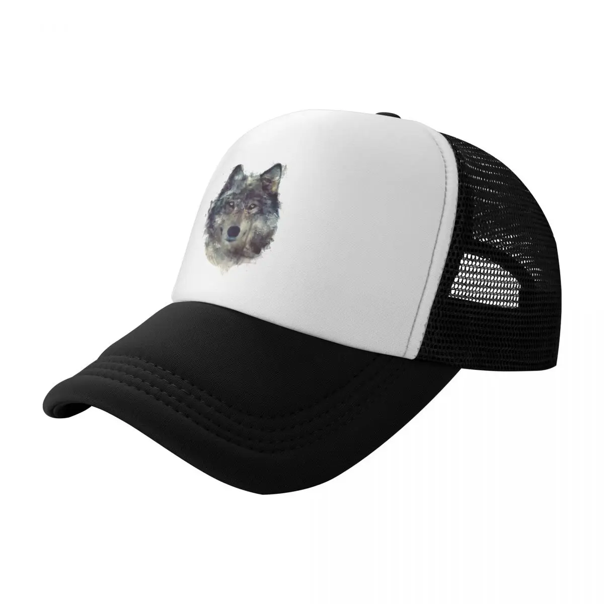 

Wolf Persevere Trucker Hats Unisex Baseball Cap