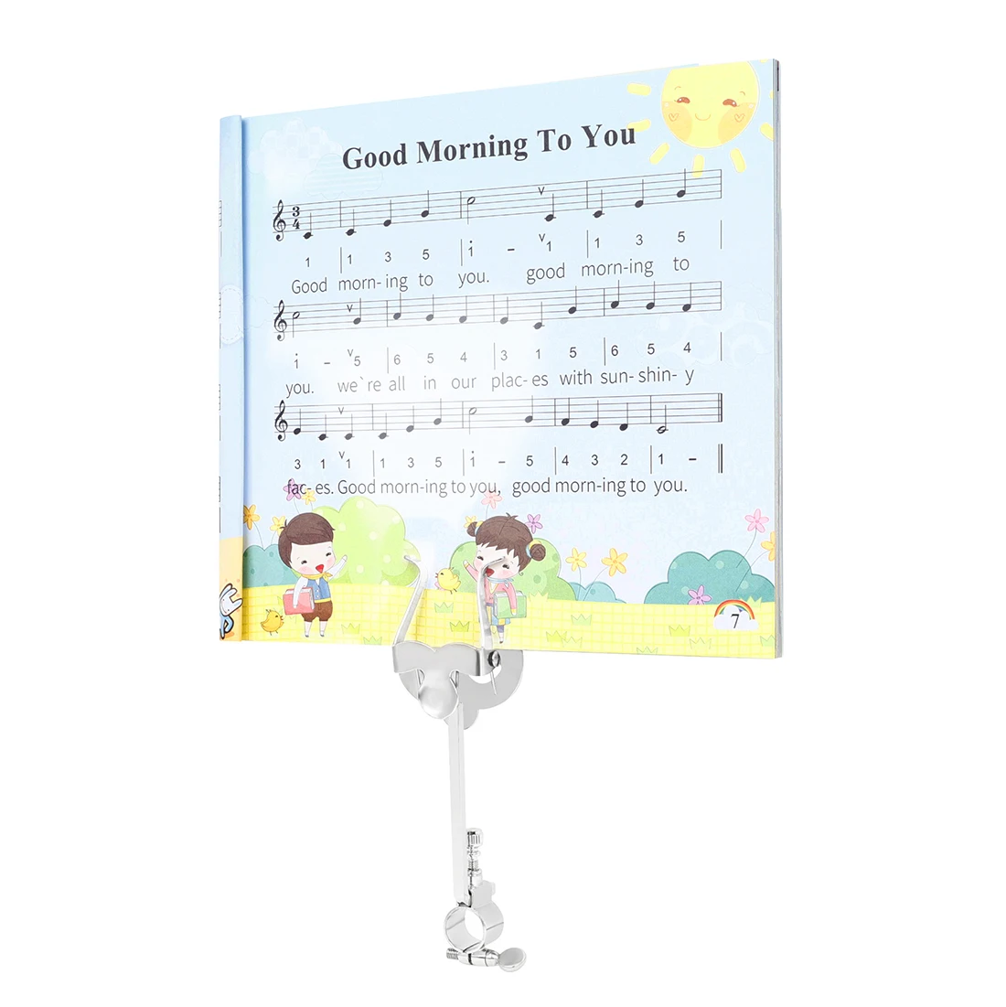 

Music Stand for Marching Instruments Marching Music Stand for Piccolo Portable Iron Music Score Clip Stand Holder Accessories