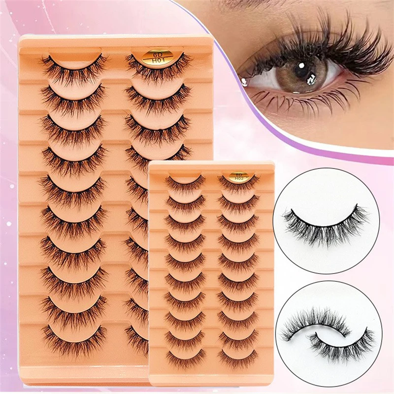 تأثير ستيريو سوبر بولب 6D طبيعي نحيف مبالغ فيه على الطراز الأوروبي الأمريكي لمكياج العيون #6