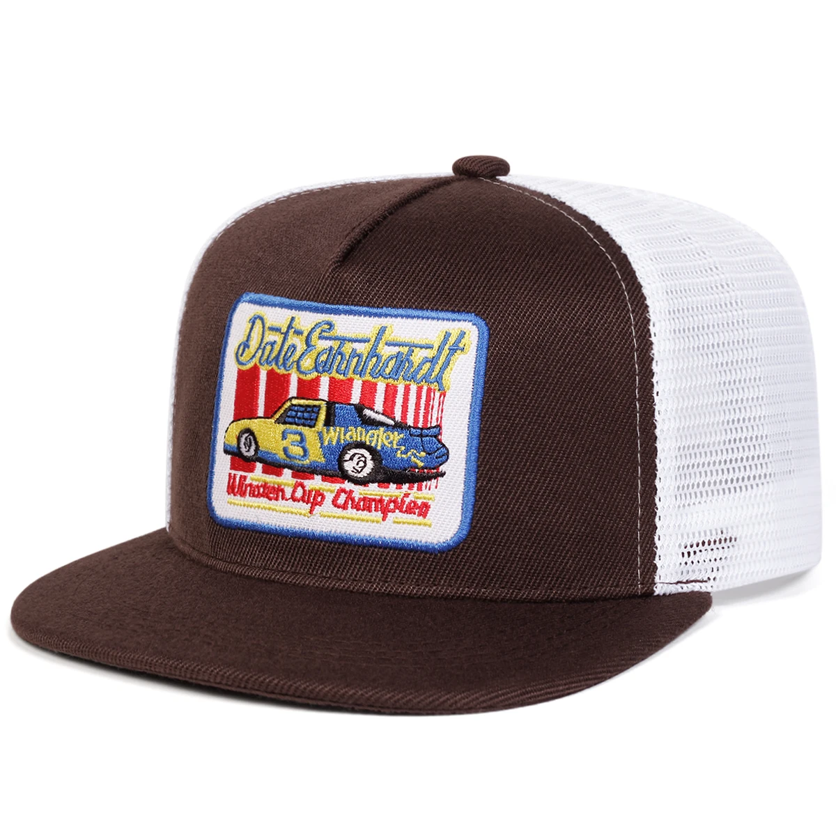 Unisex DALE EARNHARDT Embroidery Hip-hop Net Hats Spring Summer Outdoor Adjustable Casual Baseball Caps Sunscreen Hat