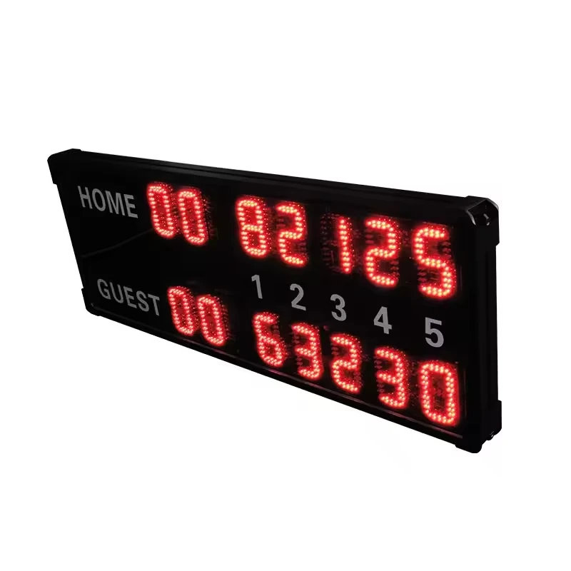 LED Digital 5 Innings Score Record Electronic Scoreboard for Table Tennis Volleyball Badminton Ping-pong Outdoor Sports