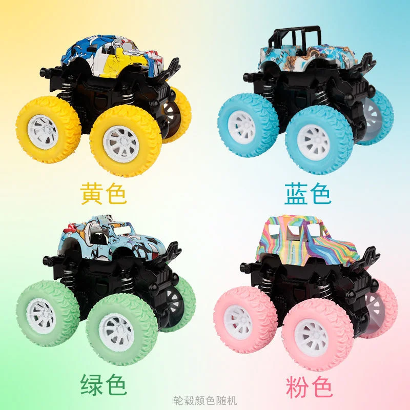 Four-Wheel Drive Toy Car Educational Inertia Dynamic Children Drop-Resistant Model Off-Road Vehicle Toys Car Birthday Gift New