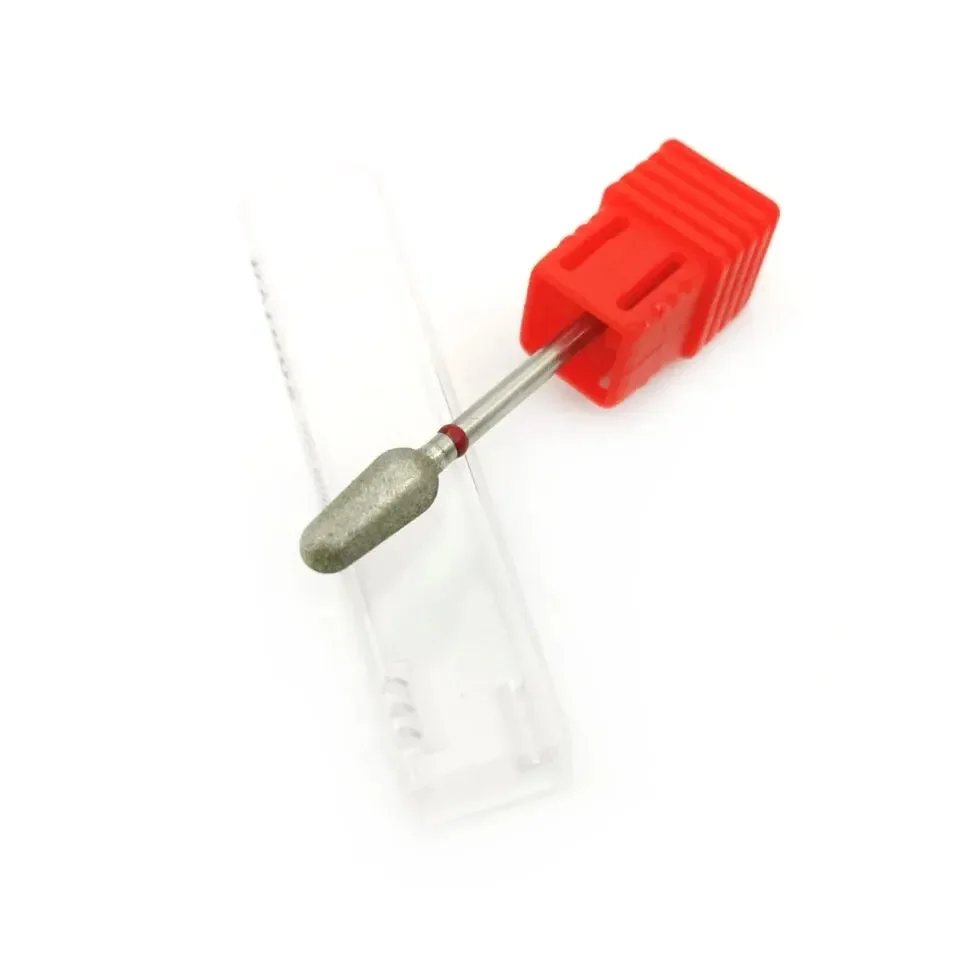 السلس العلوي رأس مطحنة الماس مسمار لقمة ثقب 3/32 الروتاري مسمار لدغ التدريبات الكهربائية الأظافر الملحقات #5