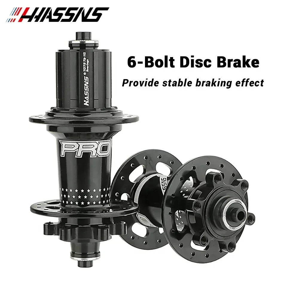 HASSNS PRO7 Bicycle Hub 32H J-Bend Spokes 135x10 142x12 12x148 HG