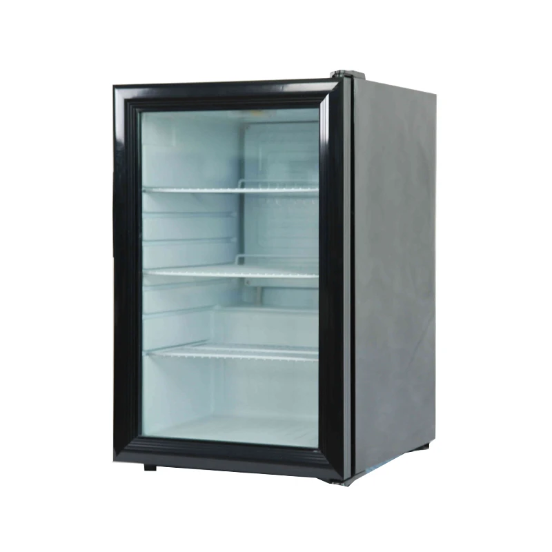 

70L Glass Door Mini Refrigerator Beverage Display Cooler