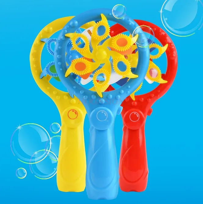 Children's bubble blowing water stick toys, electric music, safety, non-toxic bubble machine, bubble gun