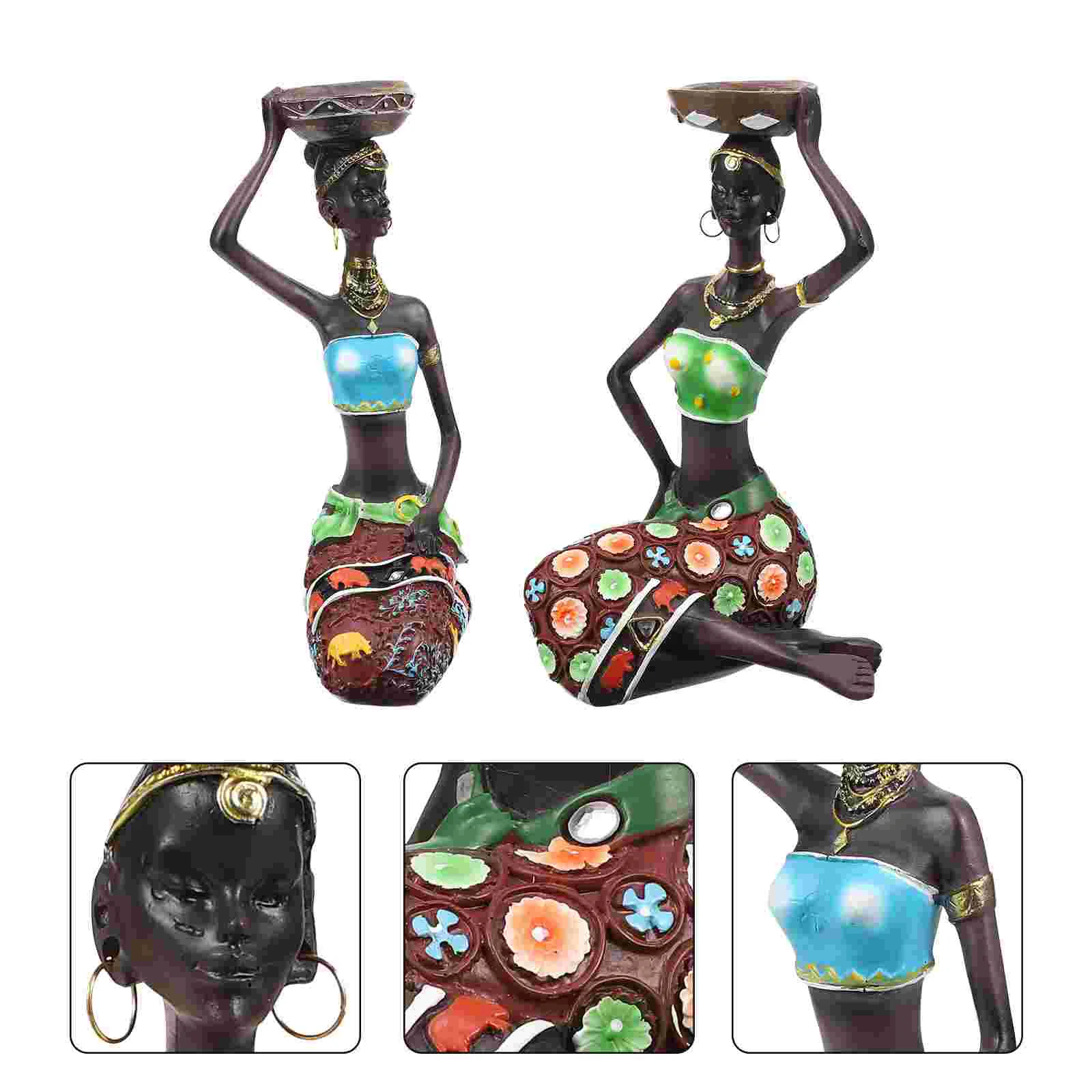 

Resin Candlestick Decorative naments Beautiful Practical Home Candlelit Dinner Stand Gift Romantic Warm Atmosphere