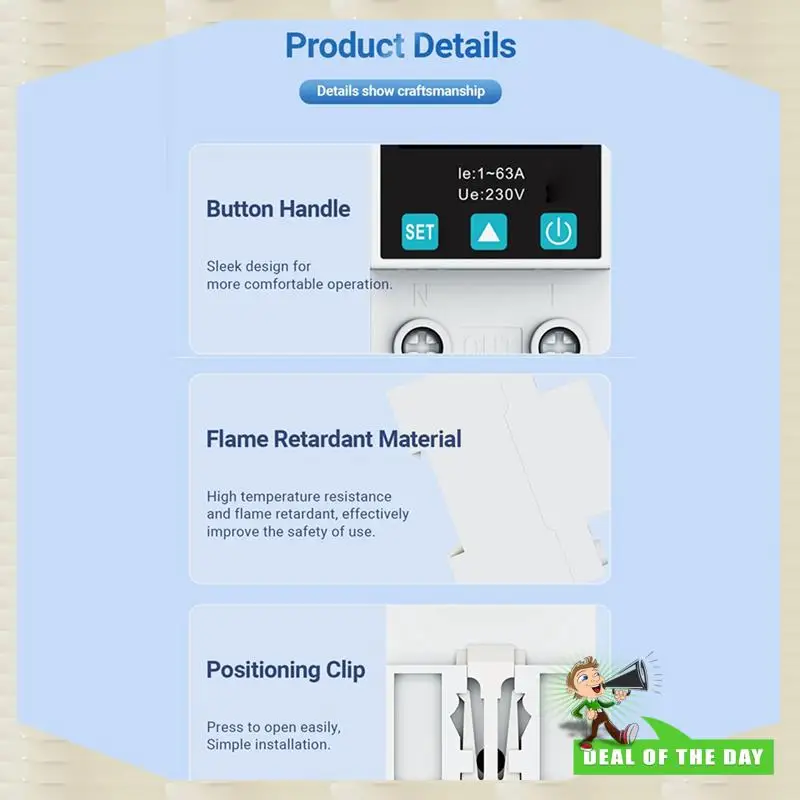24-hour-delivery-2x-zigbee-tuya-smart-life-2p-63a-circuit-breaker-earth-leakage-over-under-voltage-protection-protector