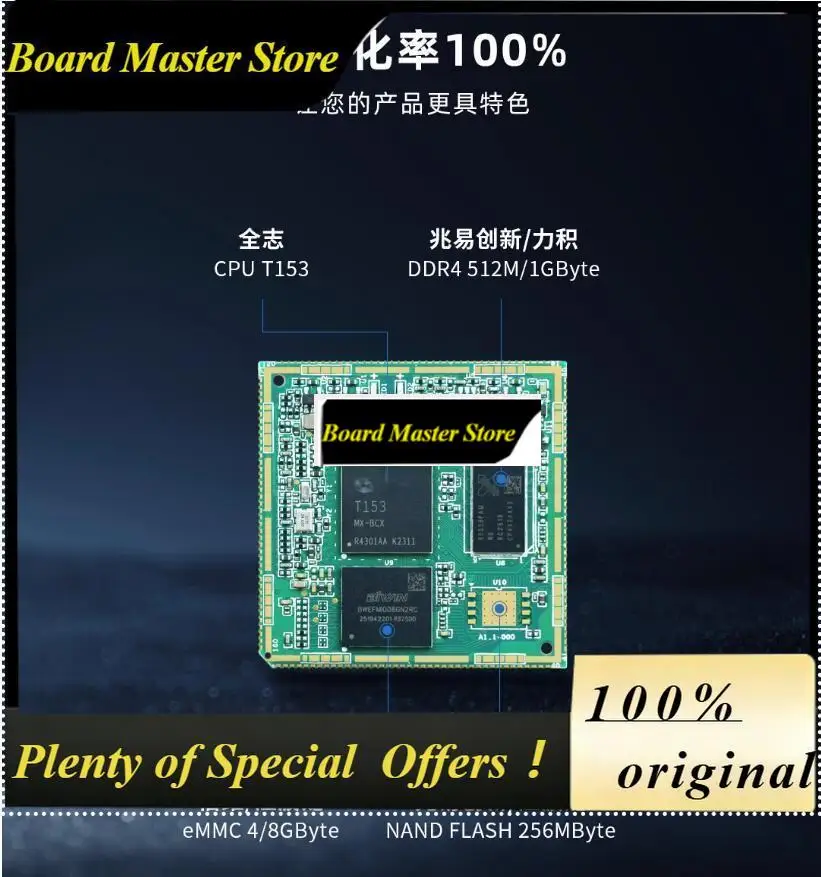 BoMaSChuanlon Ruixinwei RK3576J Industrial Core Board: Domestically Produced ARM Eight-Core 2.2GHz A72 NPU 6T