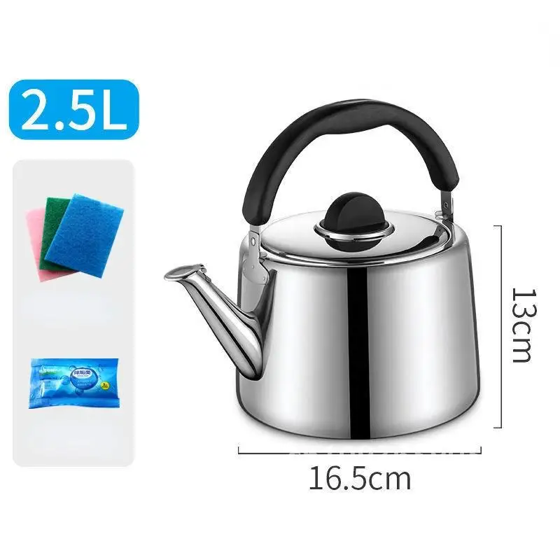 

Stainless Steel Kettle Thickened Stove Large Kettle Whistling Kettle Capacity Gas