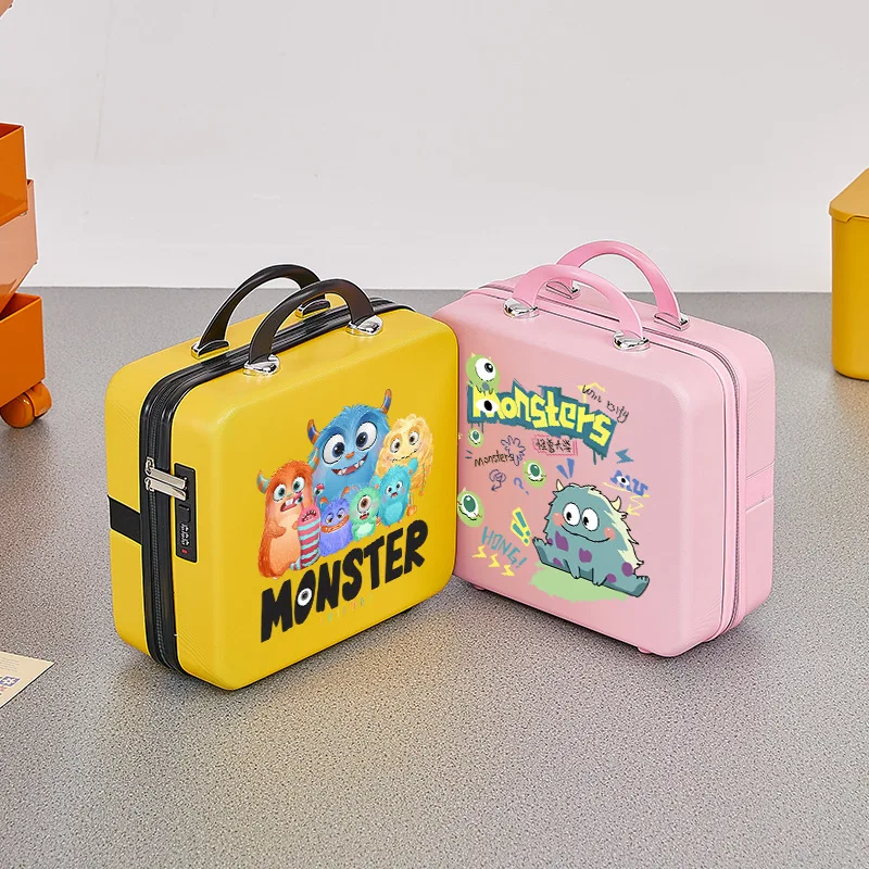 The new cute 14-inch gift box, suitcase, suitcase, storage box, large-capacity lockbox, portable