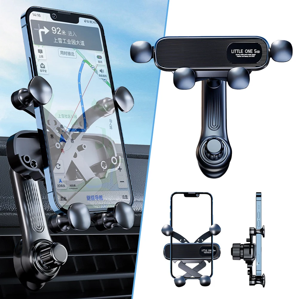 Gravity Car Phone Holder Mobile Stand Smartphone GPS Support Mount For IPhone 13 12 11 Pro 8 Samsung Huawei Xiaomi Redmi