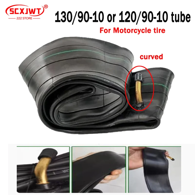 

120 /90-10 or 130/90-10 inch motorcycle scooter tire universal 4.00-10inner s replace