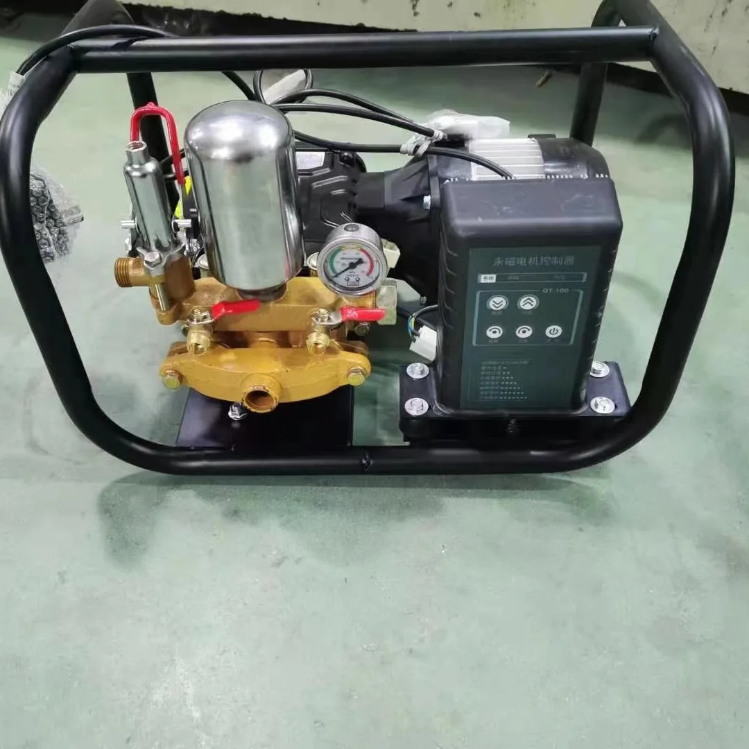 Remote control high pressure spray machine 220v small direct electric