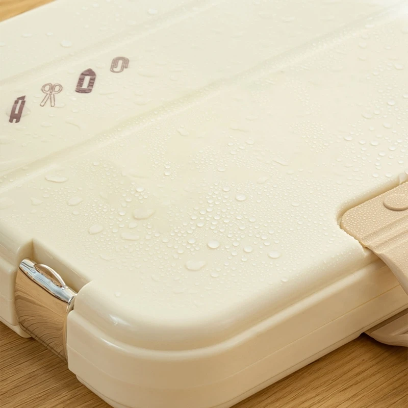 A 4 Document Box File Box Plastic File Storage Box Stationery Supplies