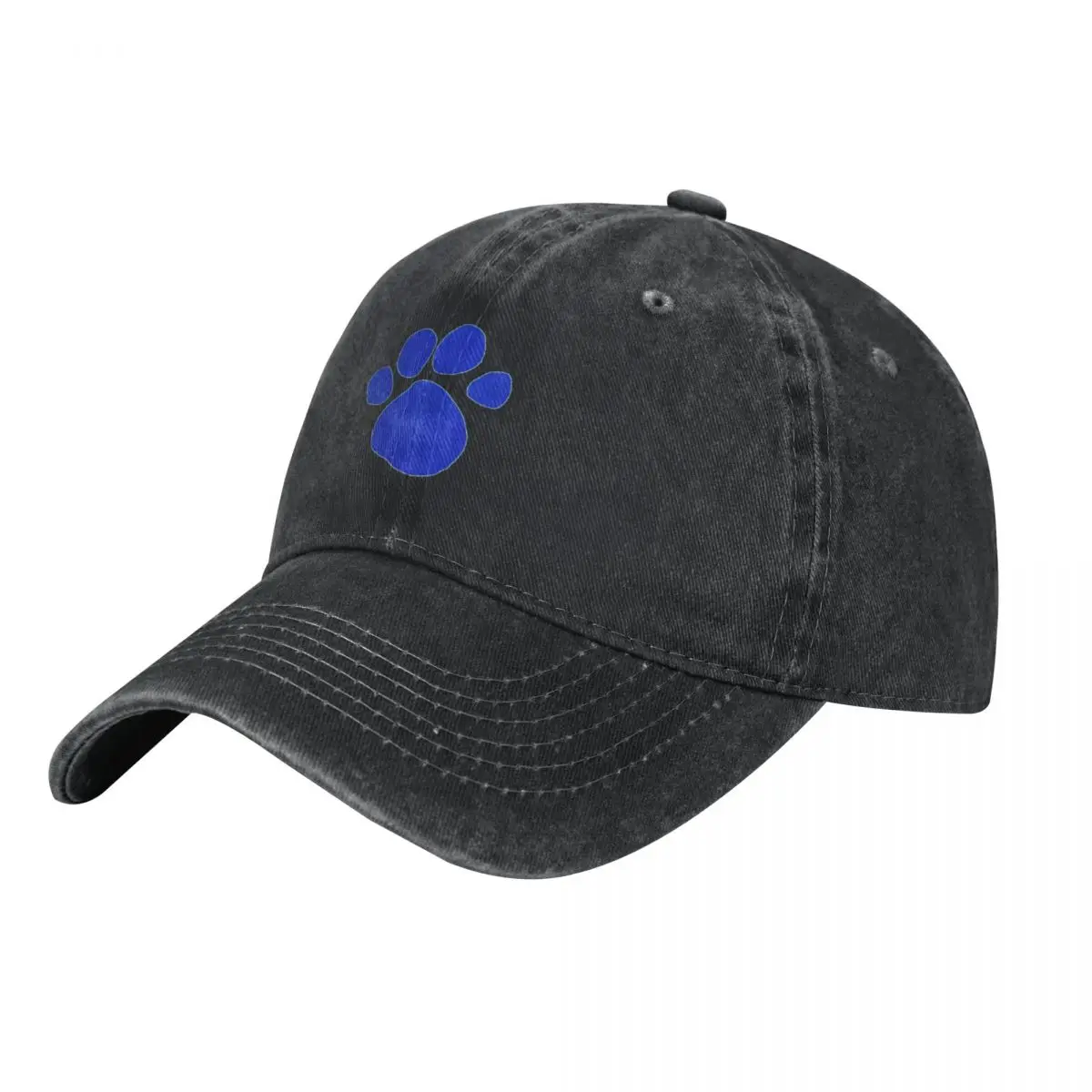 Casquette de baseball Blue'S Clue's Paw Print pour homme, chapeau noir pour le soleil, livraison directe, luxe pour hommes et femmes