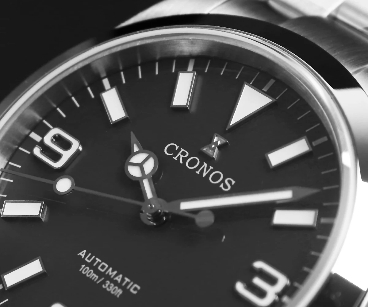Cronos L6041M Men's Diver Watch 39mm Automatic Sapphire