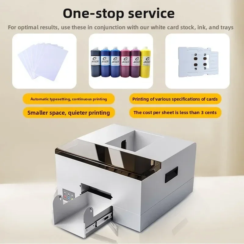 Color high definition printer PVC signage IC card anti-counterfeiting card printing printer